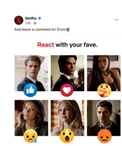 Facebook Post Netflix