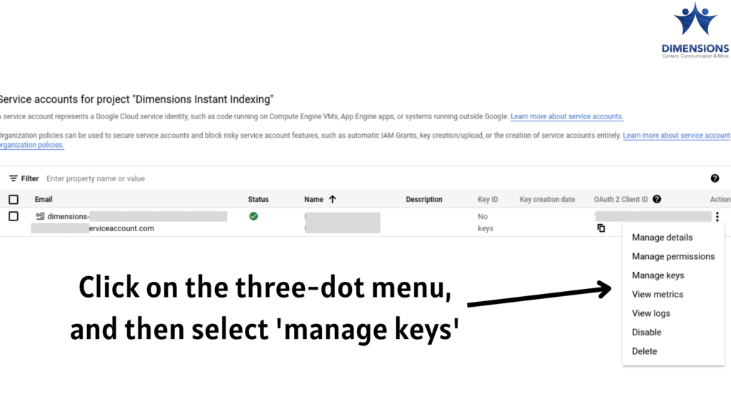 Google Instant Index API