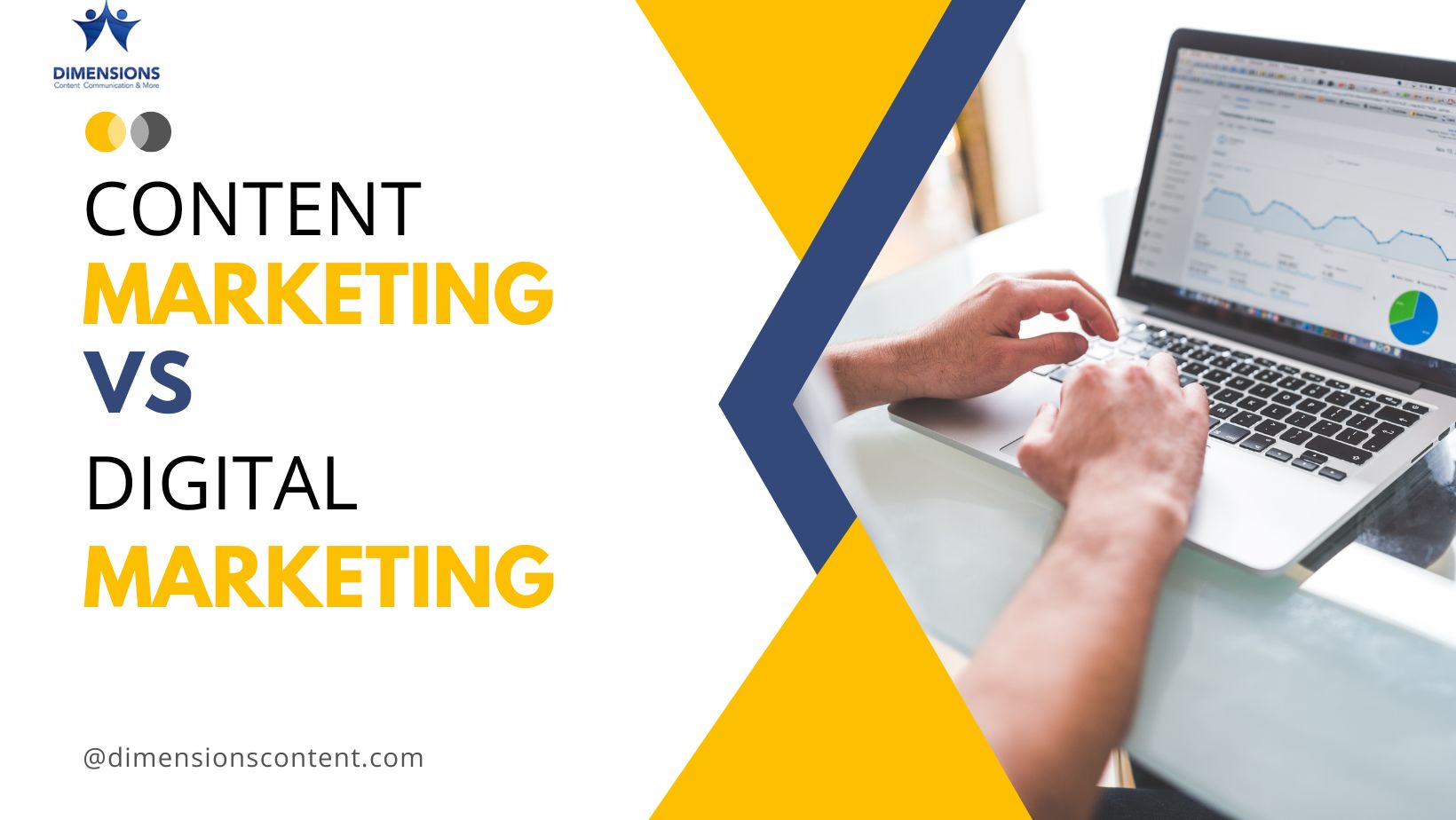 While content marketing and digital marketing are two distinct phrases, they always go hand-in-hand and support each other. You need content and digital marketing to create a compelling and holistic marketing strategy. The performance of your content marketing will determine how much your marketing strategy is working. Practical and attractive content will bring out the success of your digital marketing techniques.