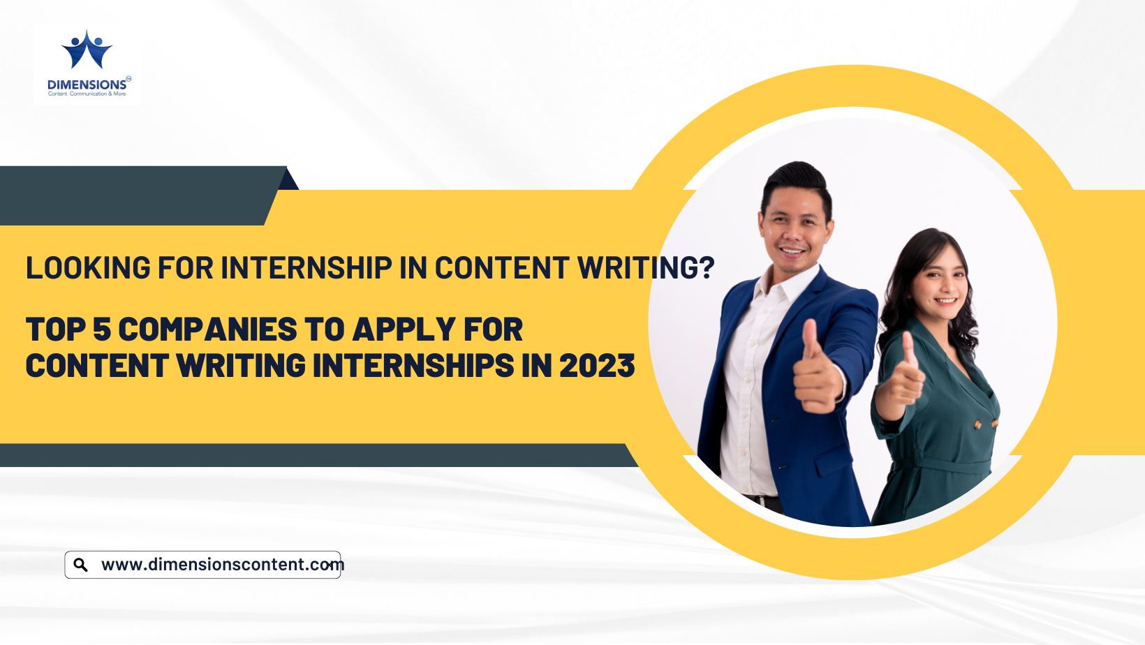 So, if you are planning to make a career in this field, it is always advisable to intern with a good organisation. It helps you learn the hard and soft skills required to be a successful content writer. Here we have listed the top 5 companies where you can apply for content writing internship in 2023.